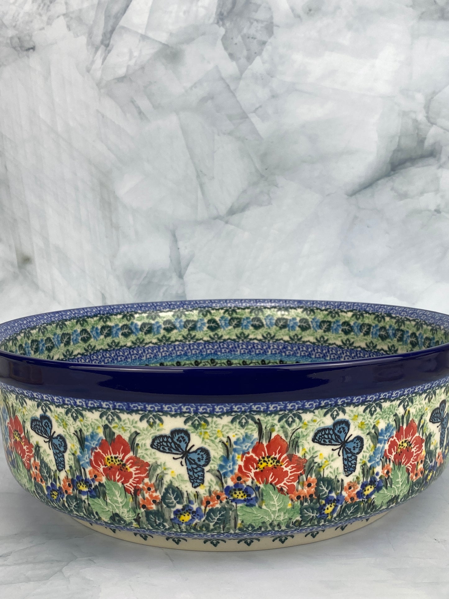 Large Unikat Serving Bowl - Shape 116 - Pattern U4553