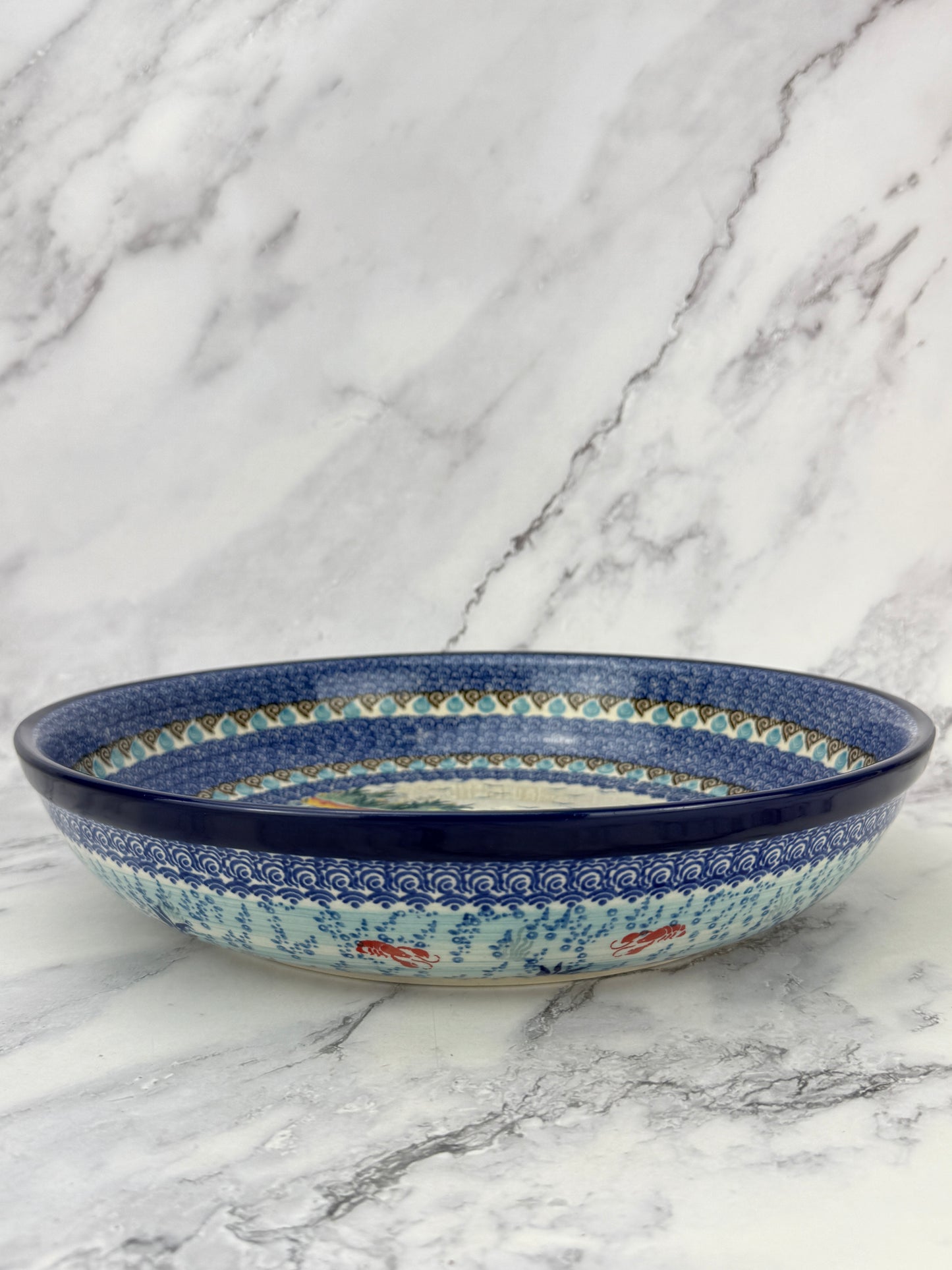 Unikat Pasta Server / Wide Shallow Bowl - Shape 115 - Pattern U5241