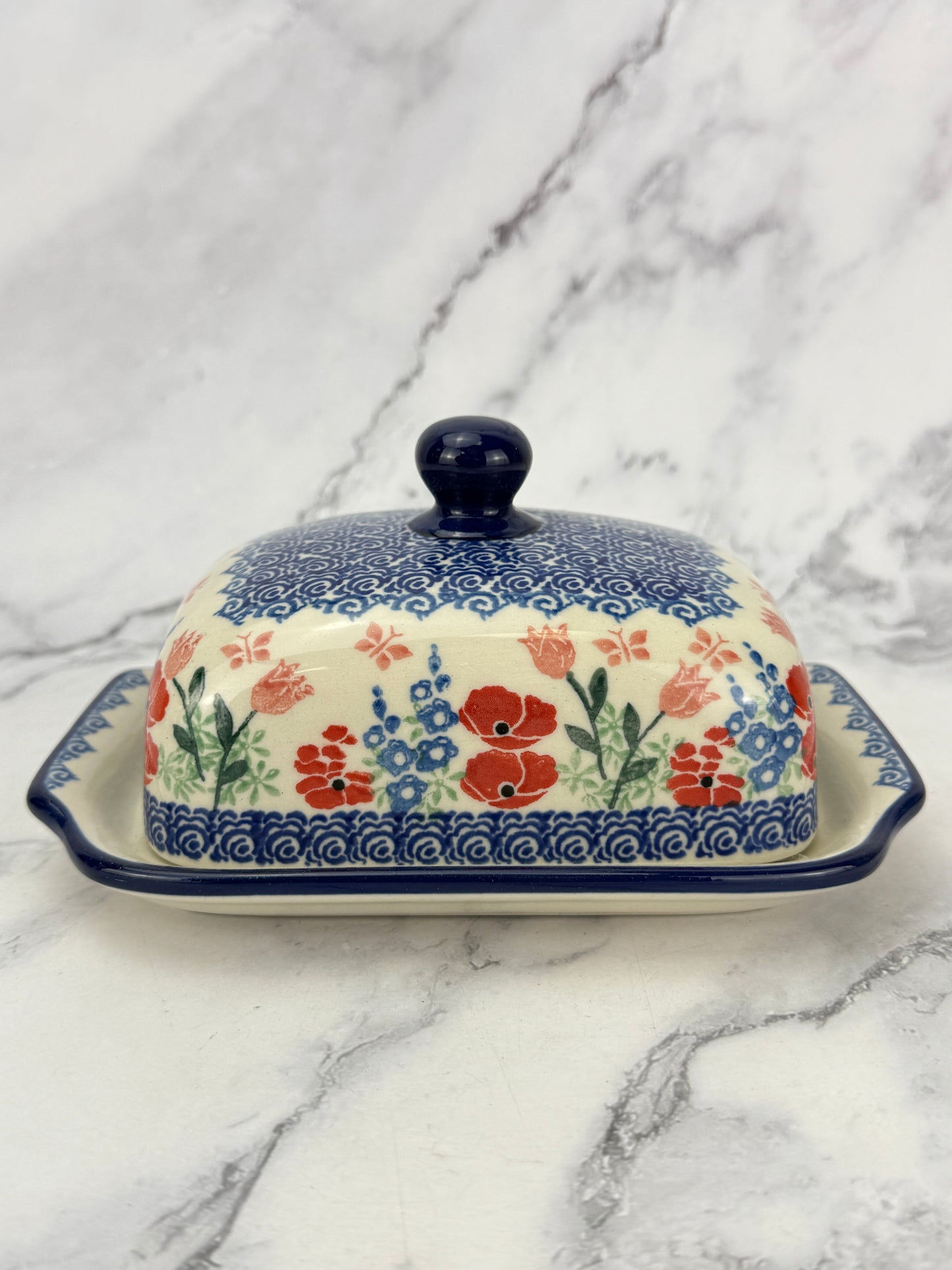 Euro Butter Dish - Shape 295 - Pattern 3220