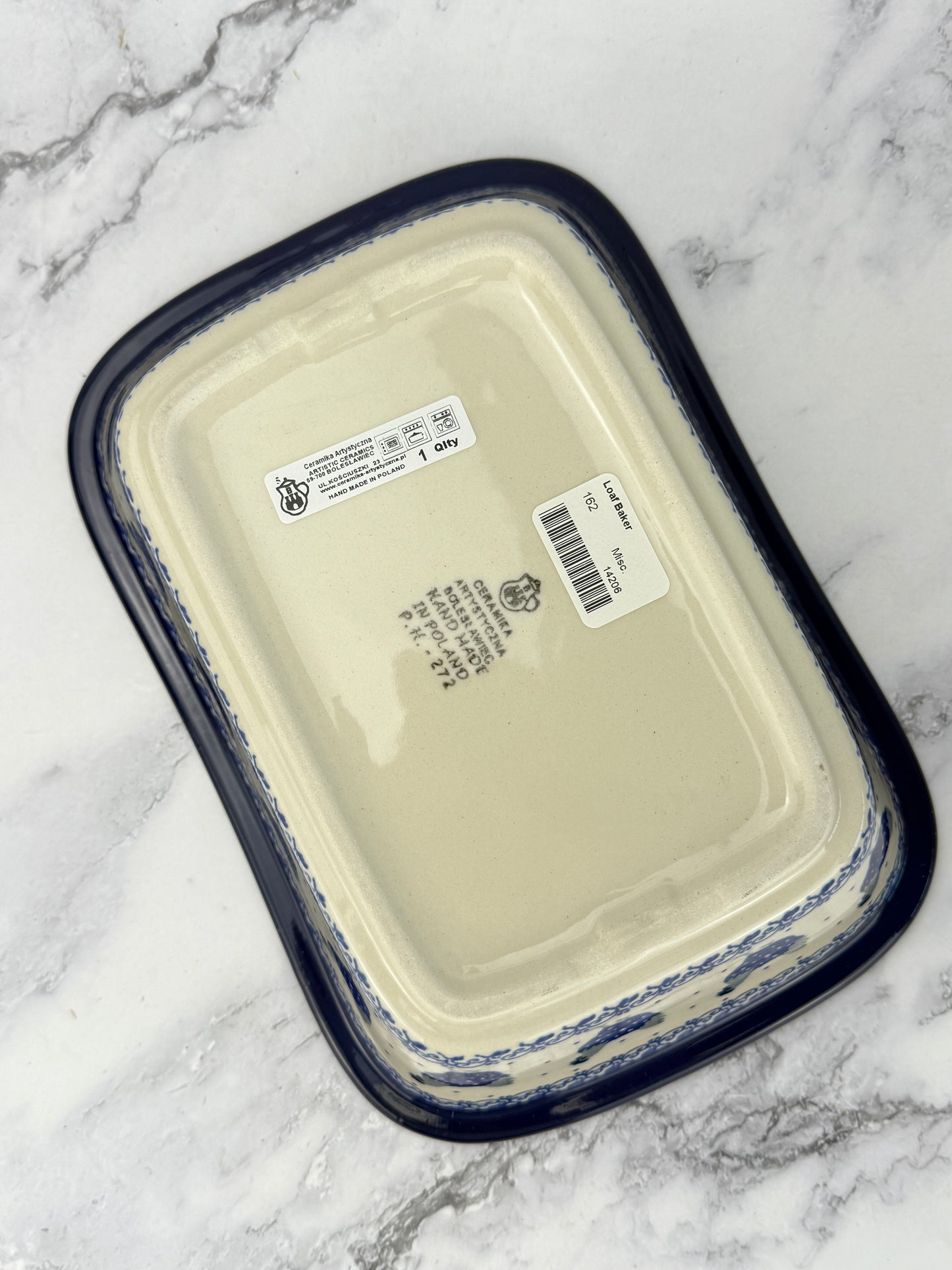 Loaf Baker - Shape 162 - Pattern 2597