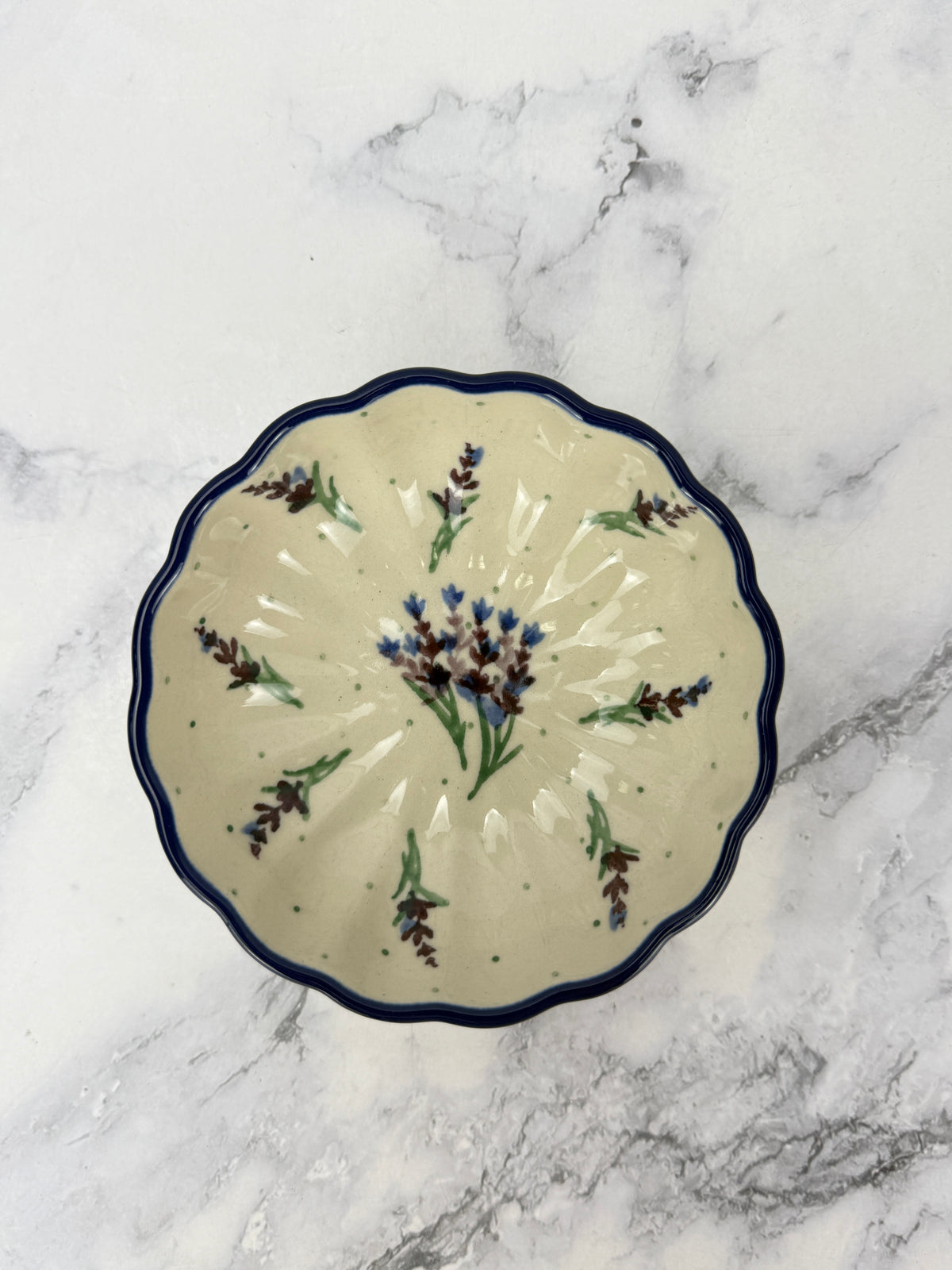 4.5" Scalloped Bowl - Shape 23 - Pattern 3308