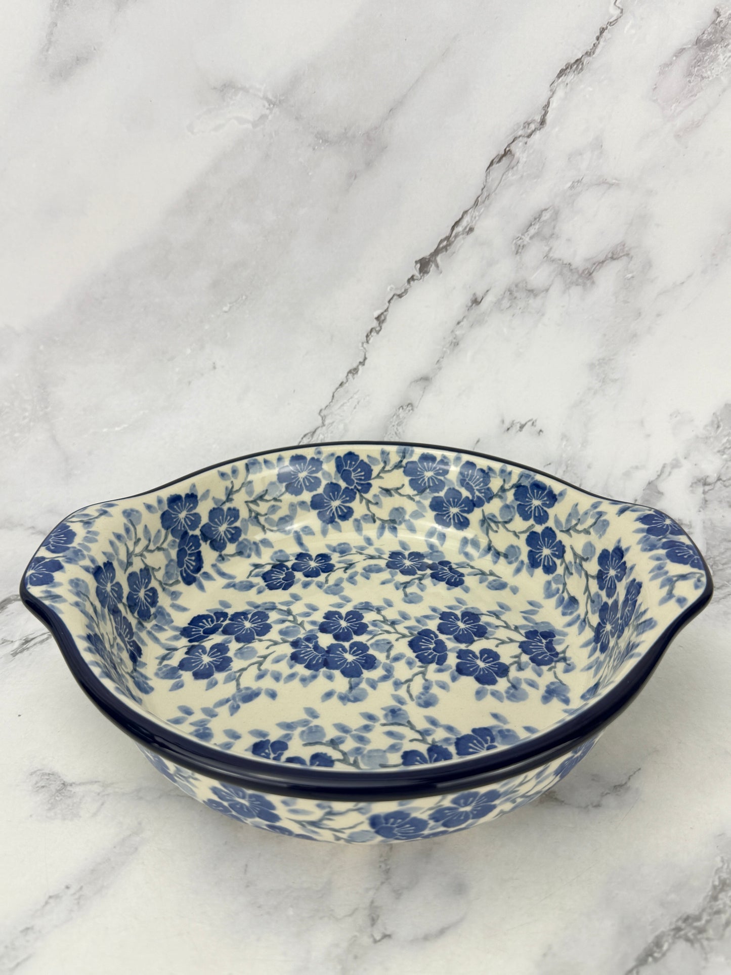 Round Baker with Handles - Shape 141 - Pattern 3428
