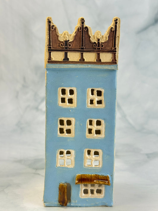 Ceramic Votive House - U