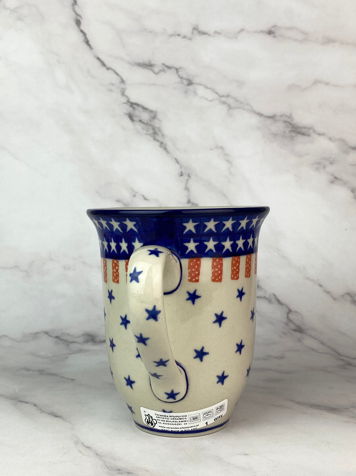 Bistro Mug - Shape 826 - Pattern 179 Stars and Stripes