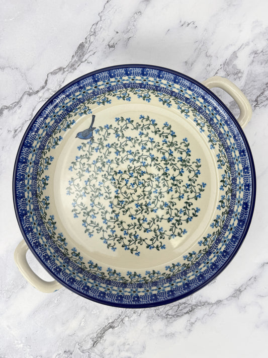 10" Round Baker With Handles - Shape 420 - Pattern 1932