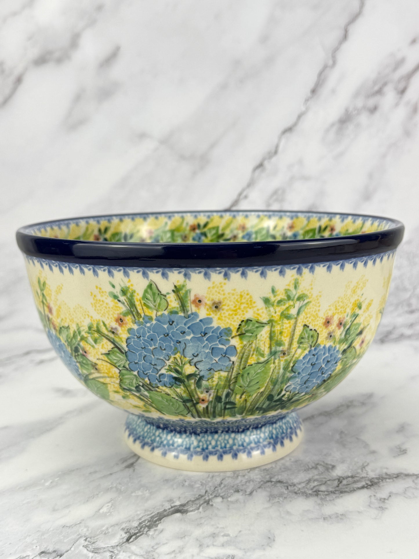 Unikat Pedestal Serving Bowl - Shape A14 - Pattern U5048