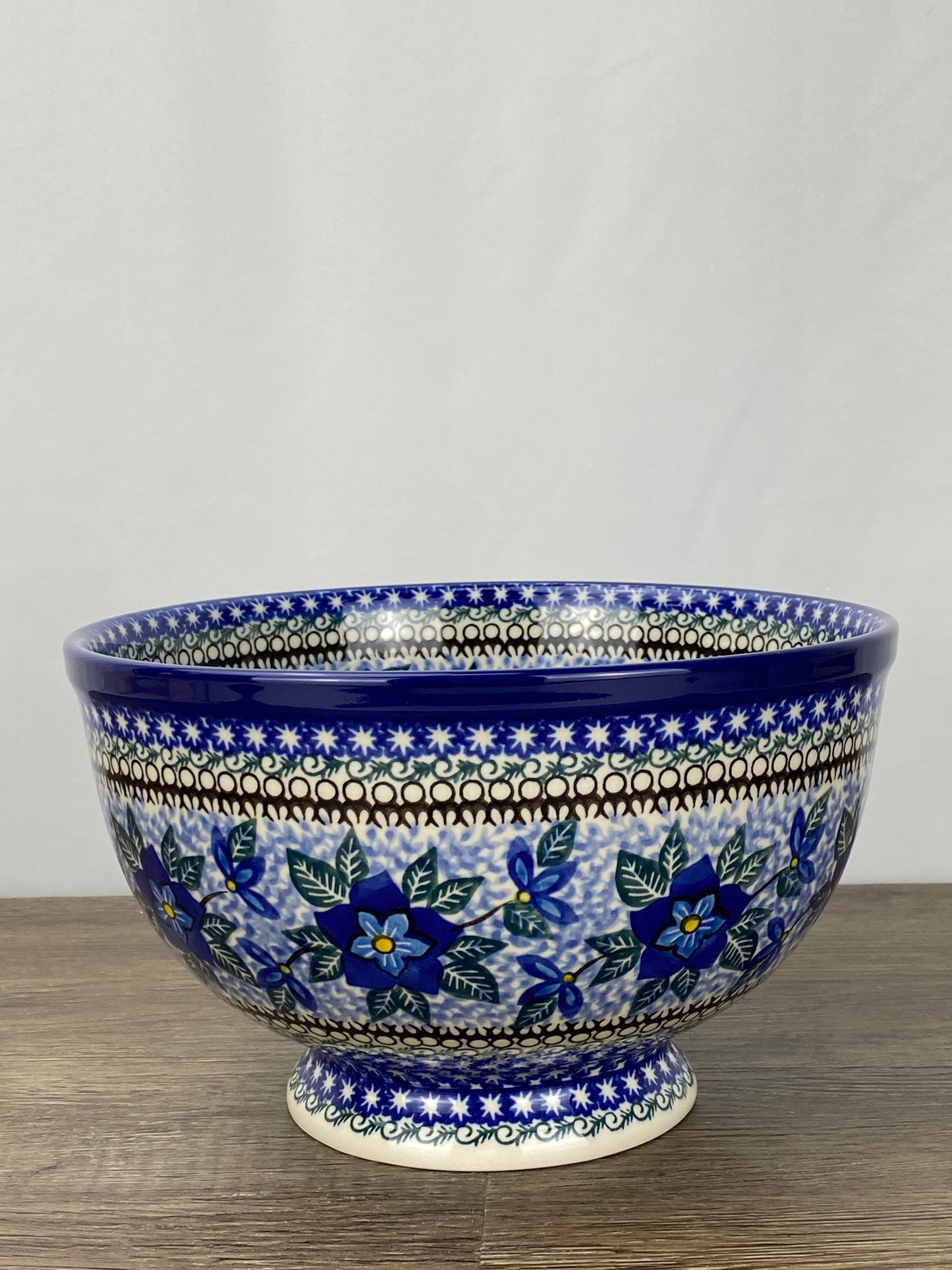 SALE Unikat Pedestal Serving Bowl - Shape A14 - Pattern U1864