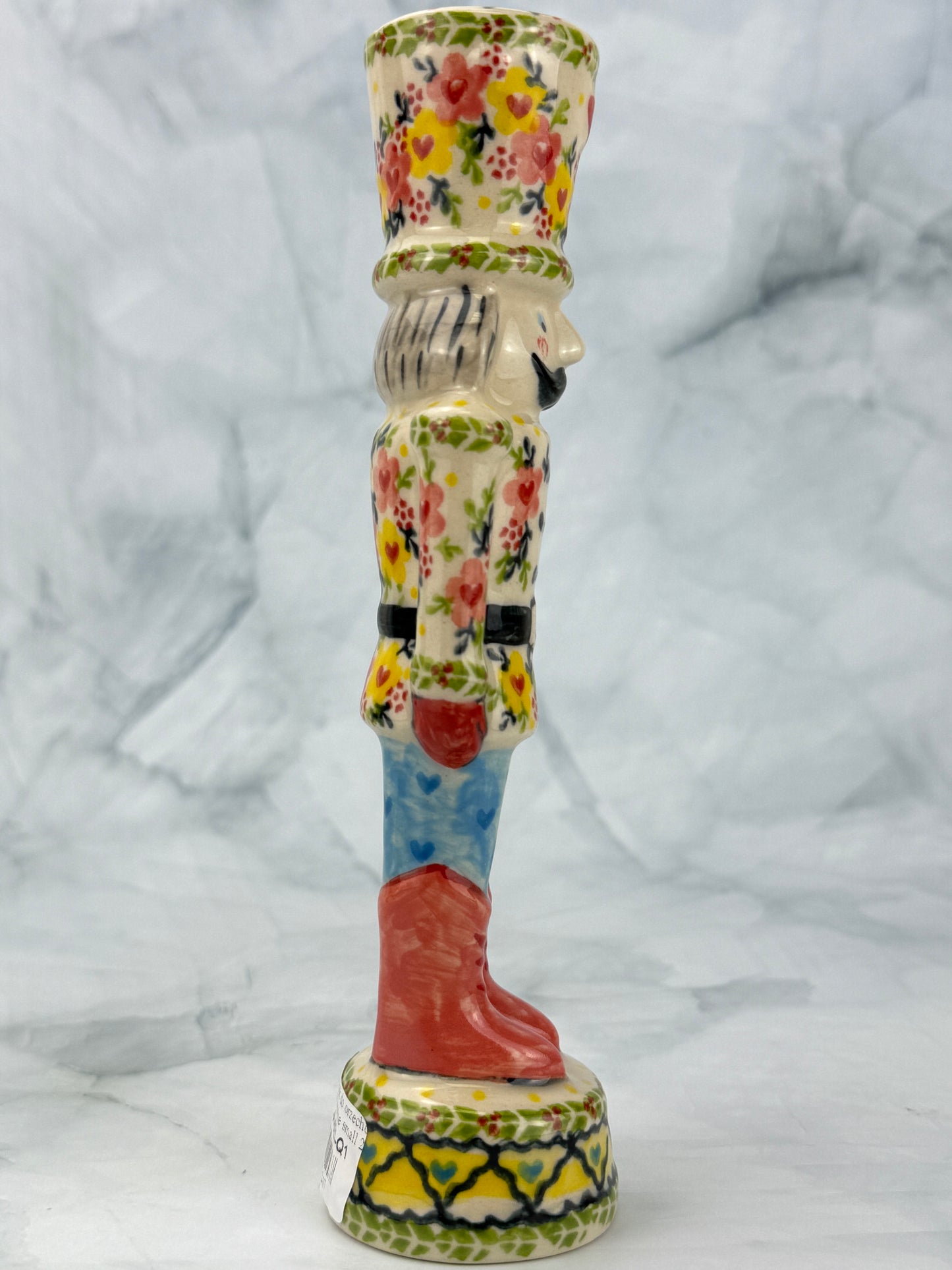 Vena Medium Nutcracker Figurine - Shape V677 - Flowers