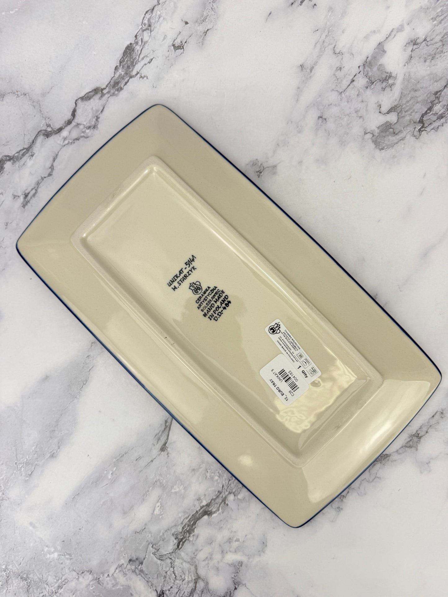 Rectangular Unikat Tray - Shape C26 - Pattern U5141