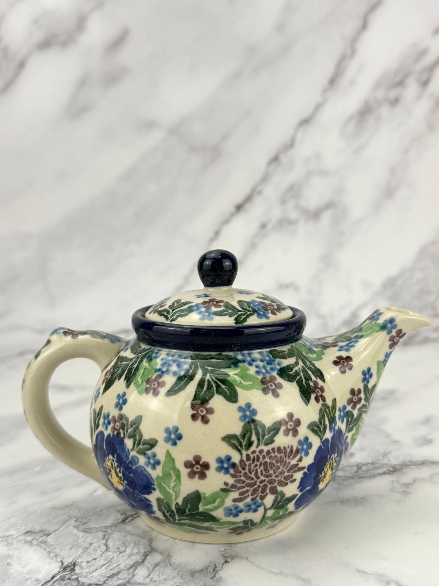 SALE One Cup Unikat Teapot - Shape 120 - Pattern U5135