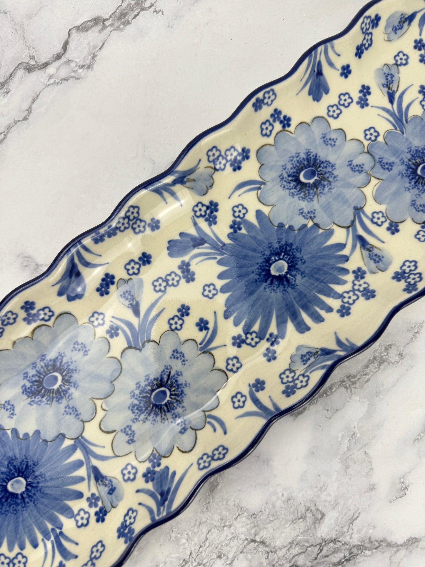 Long Unikat Bread Tray - Shape A44 - Pattern U5176