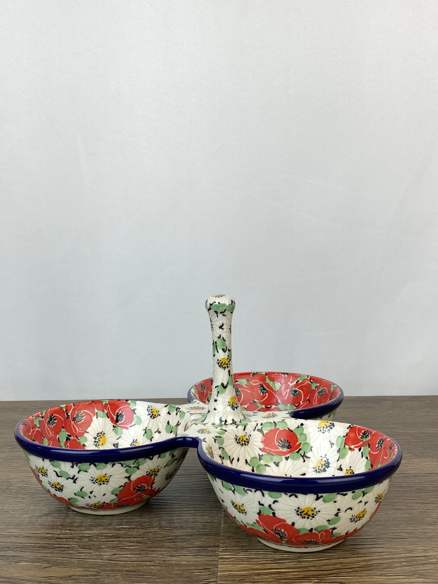 Three Part Unikat Condiment Dish - Shape B34 - Pattern U5070