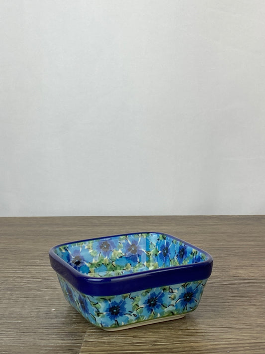 Small Unikat Square Ramekin/ Dish- Shape 428 - Pattern U4929