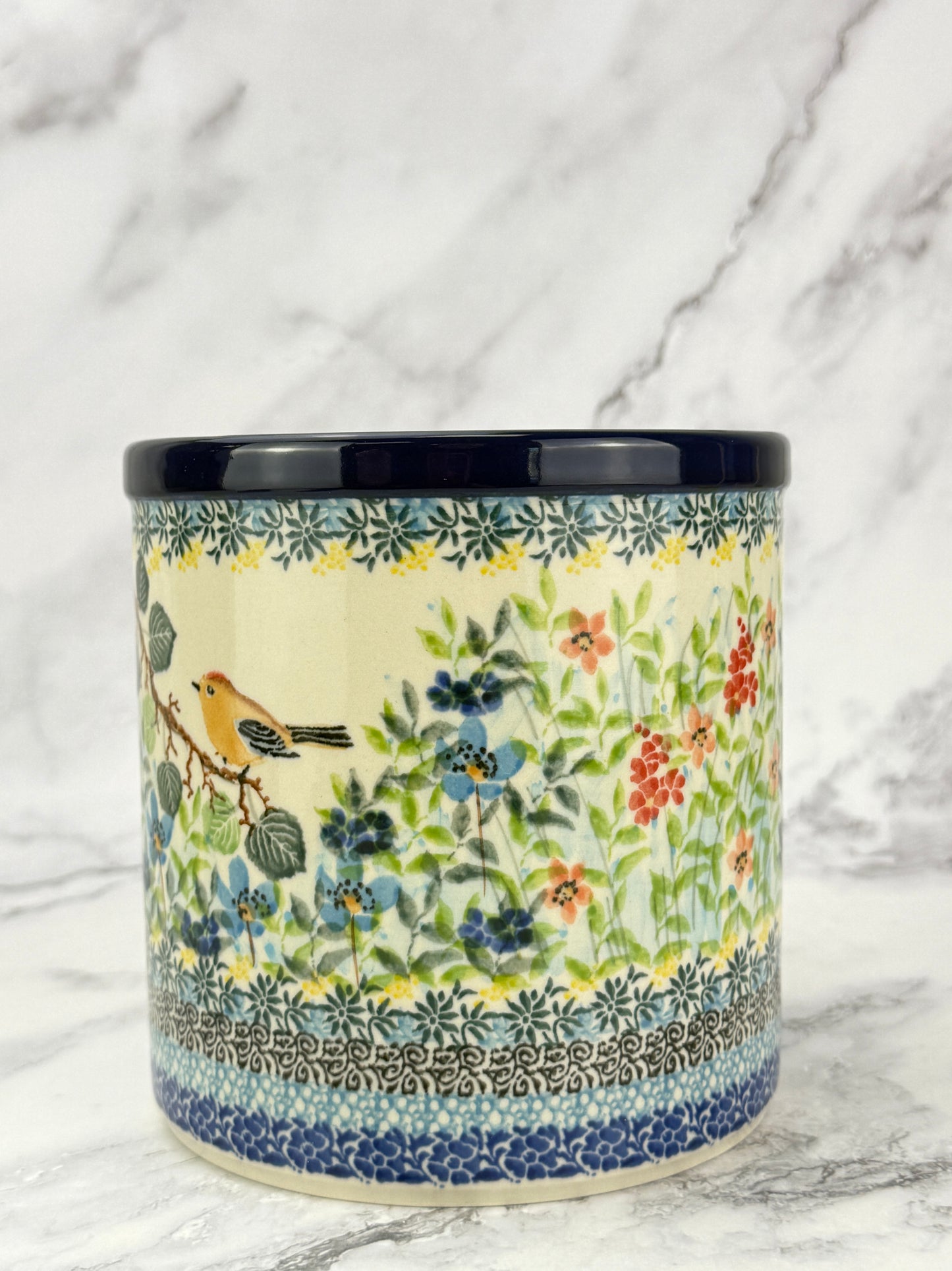 Unikat Utensil Crock - Shape 03 - Pattern U5098