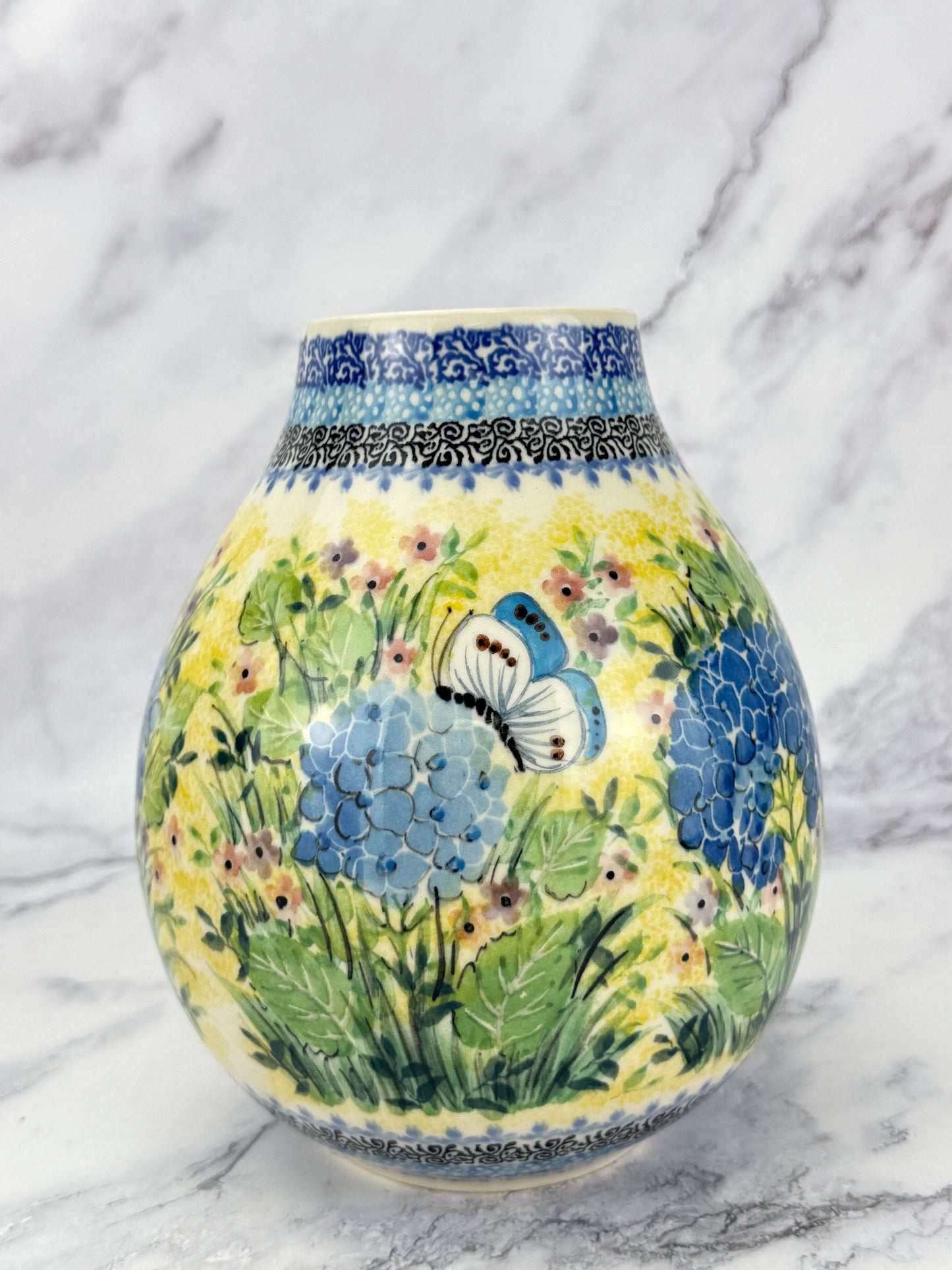 Round Unikat Vase - Shape F15 - Pattern U5048
