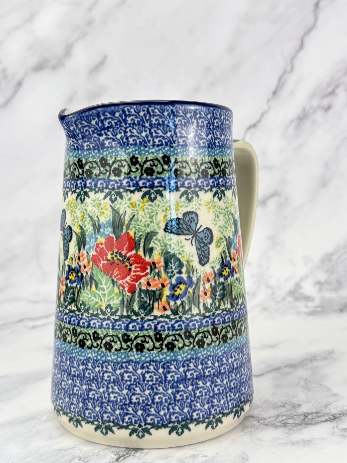 Tall Unikat Pitcher  - Shape G46  - Pattern U4553