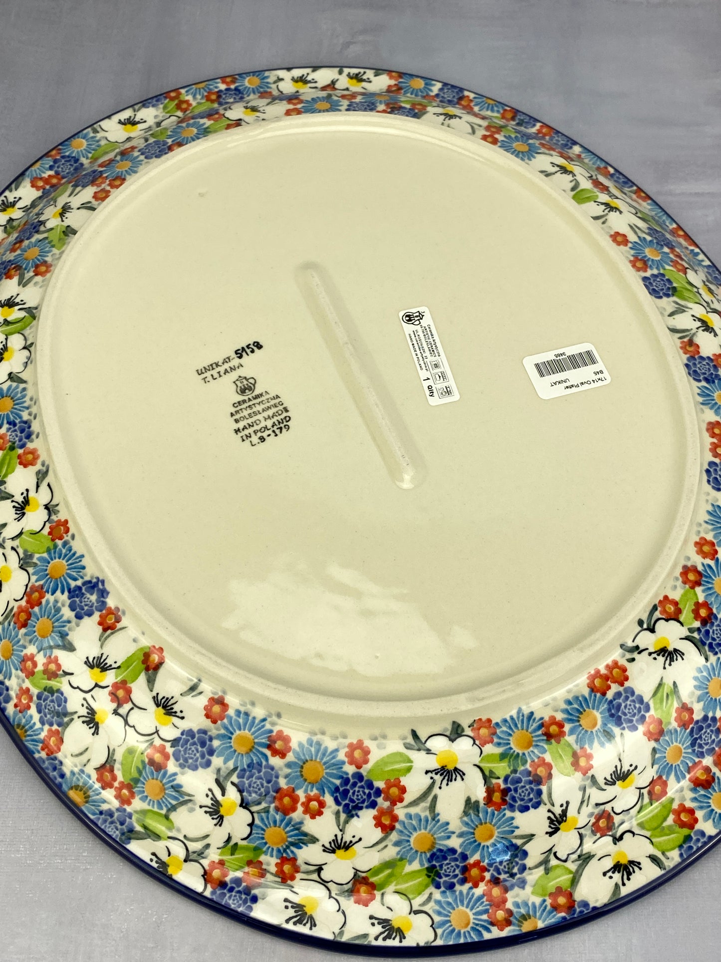 XL Unikat Platter - Shape B45 - Pattern U5158