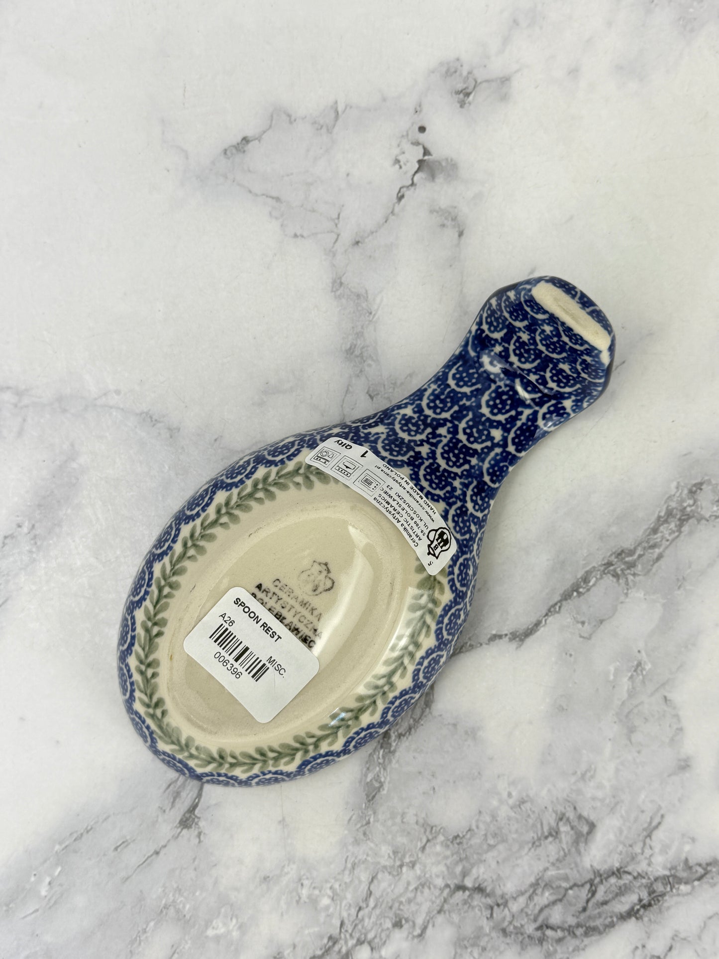 Spoon Rest - Shape A26 - Pattern 1432