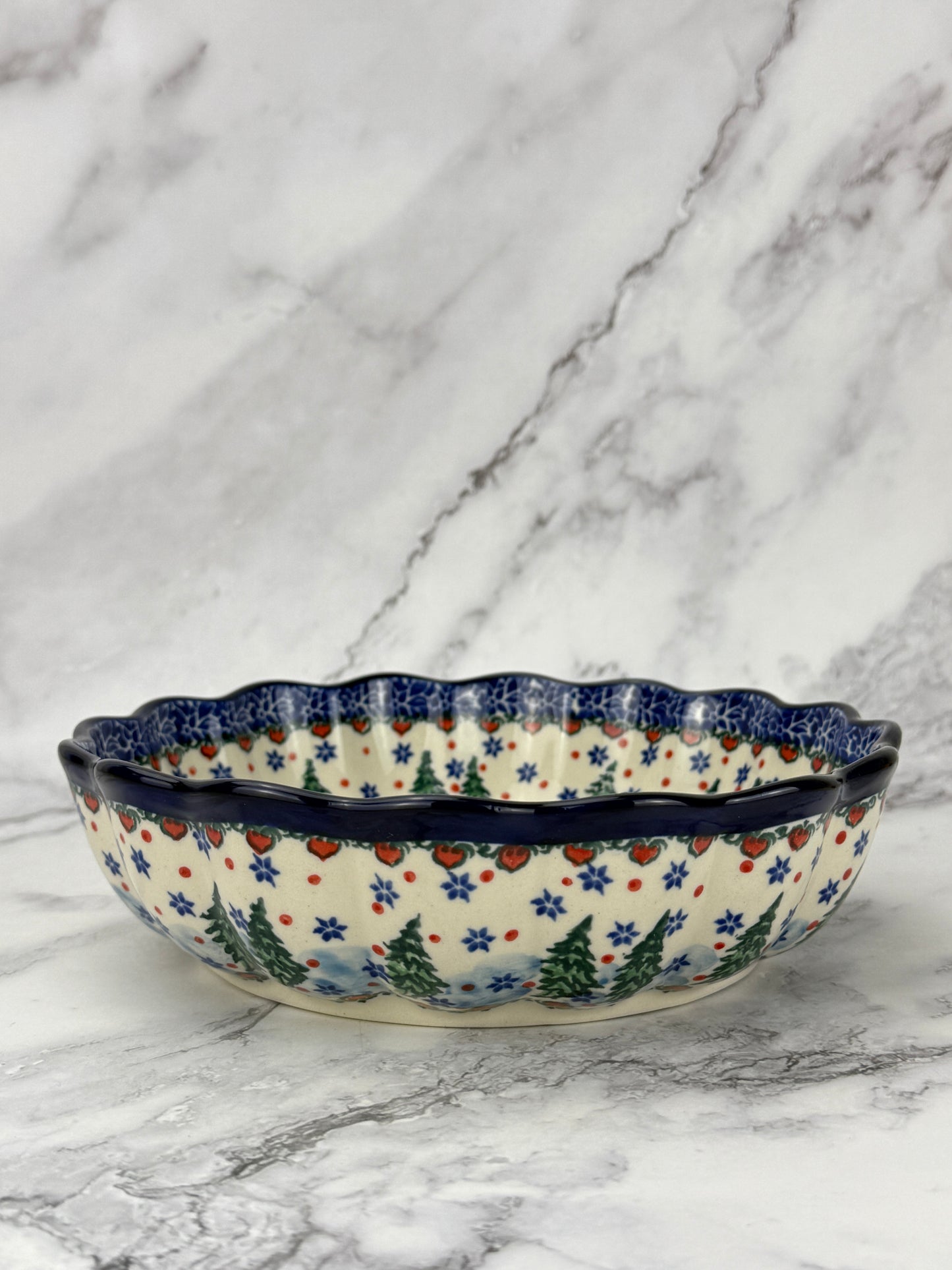 Unikat Scalloped Bowl - Shape 974 - Pattern U4661