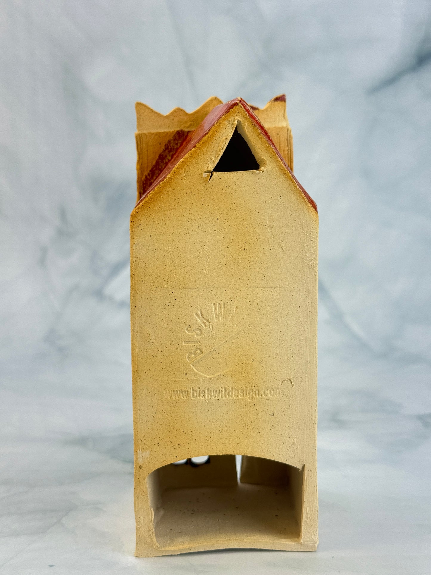 Ceramic Votive House - E