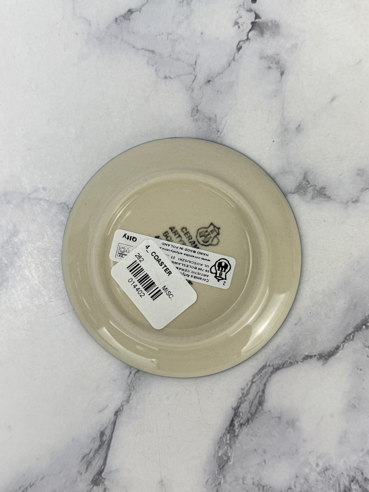 4” Coaster - Shape 262 - Pattern 859