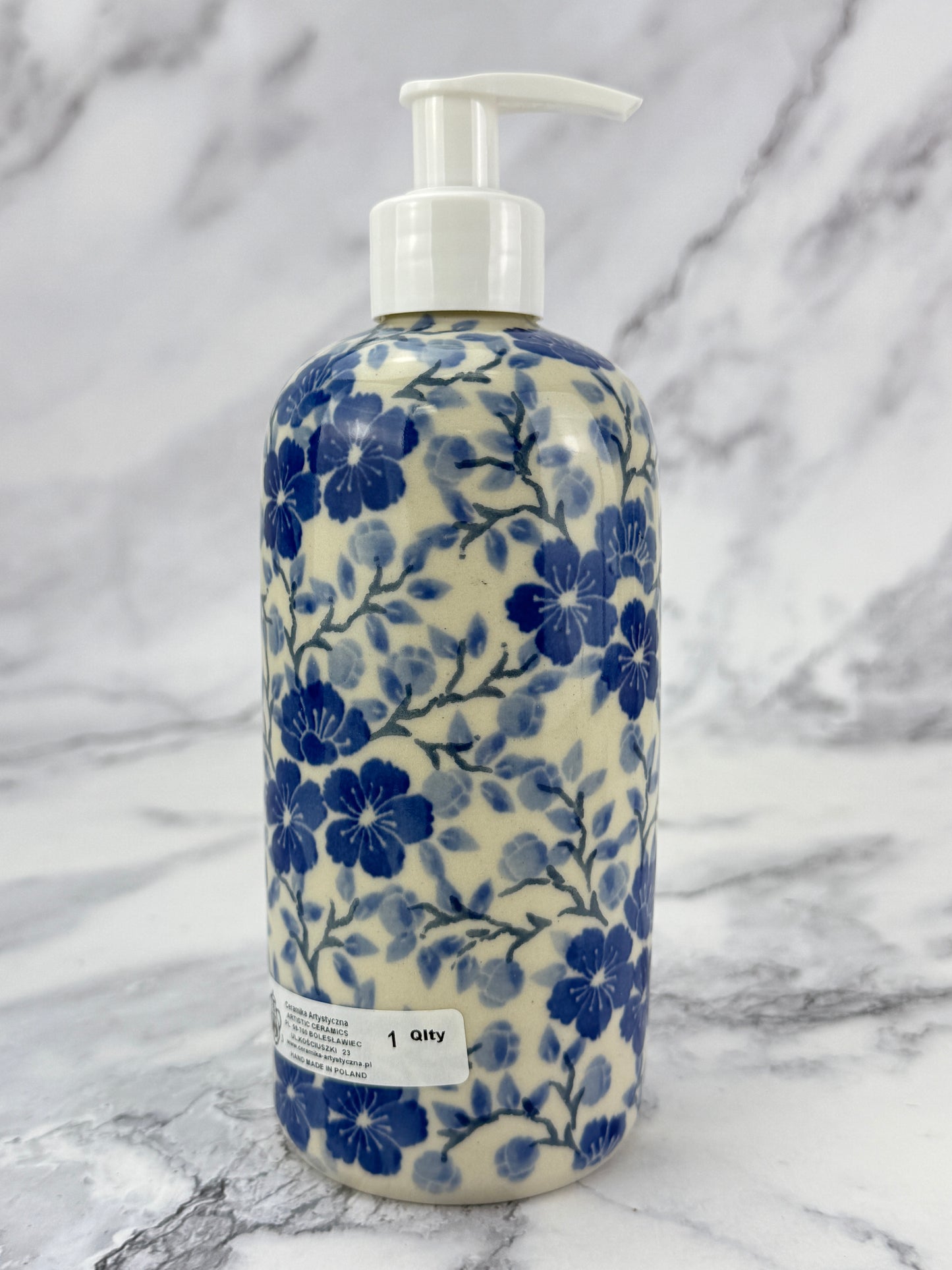 Tall Soap Dispenser - Shape G42 - Pattern 3428