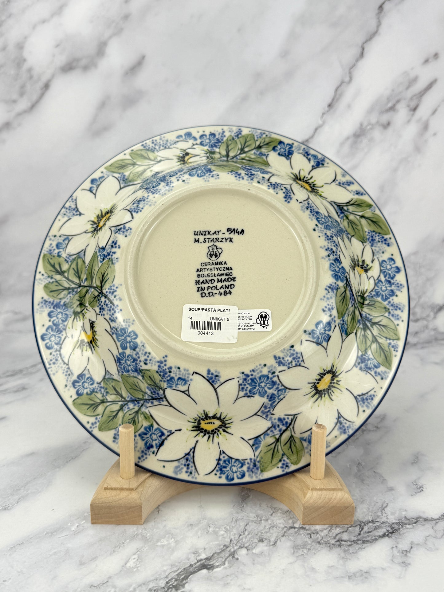 Unikat Soup / Pasta Plate - Shape 14 - Pattern U5141