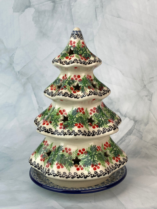 8" Christmas Tree - Shape 602 - Pattern 1734