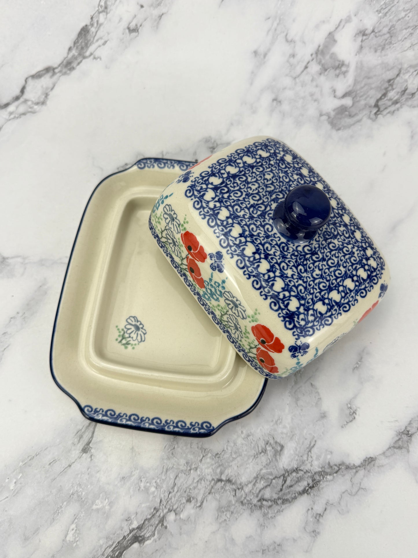 Euro Butter Dish - Shape 295 - Pattern 2901