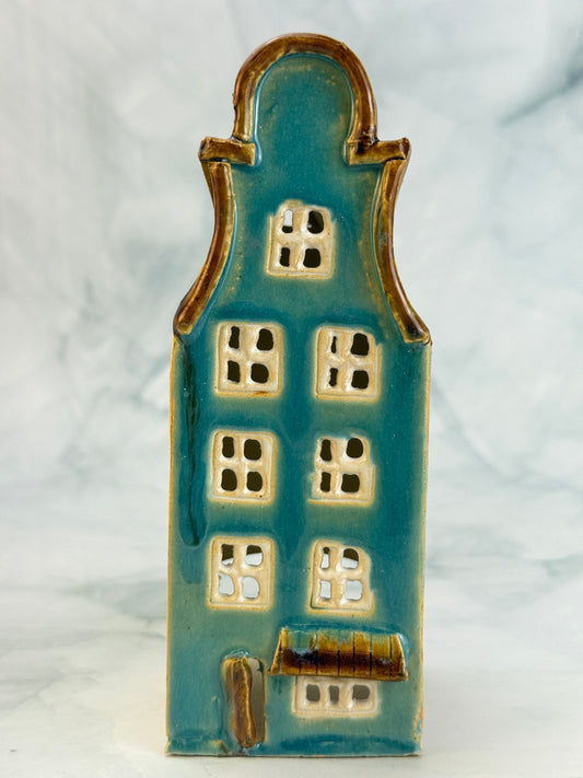 Ceramic Votive House - M