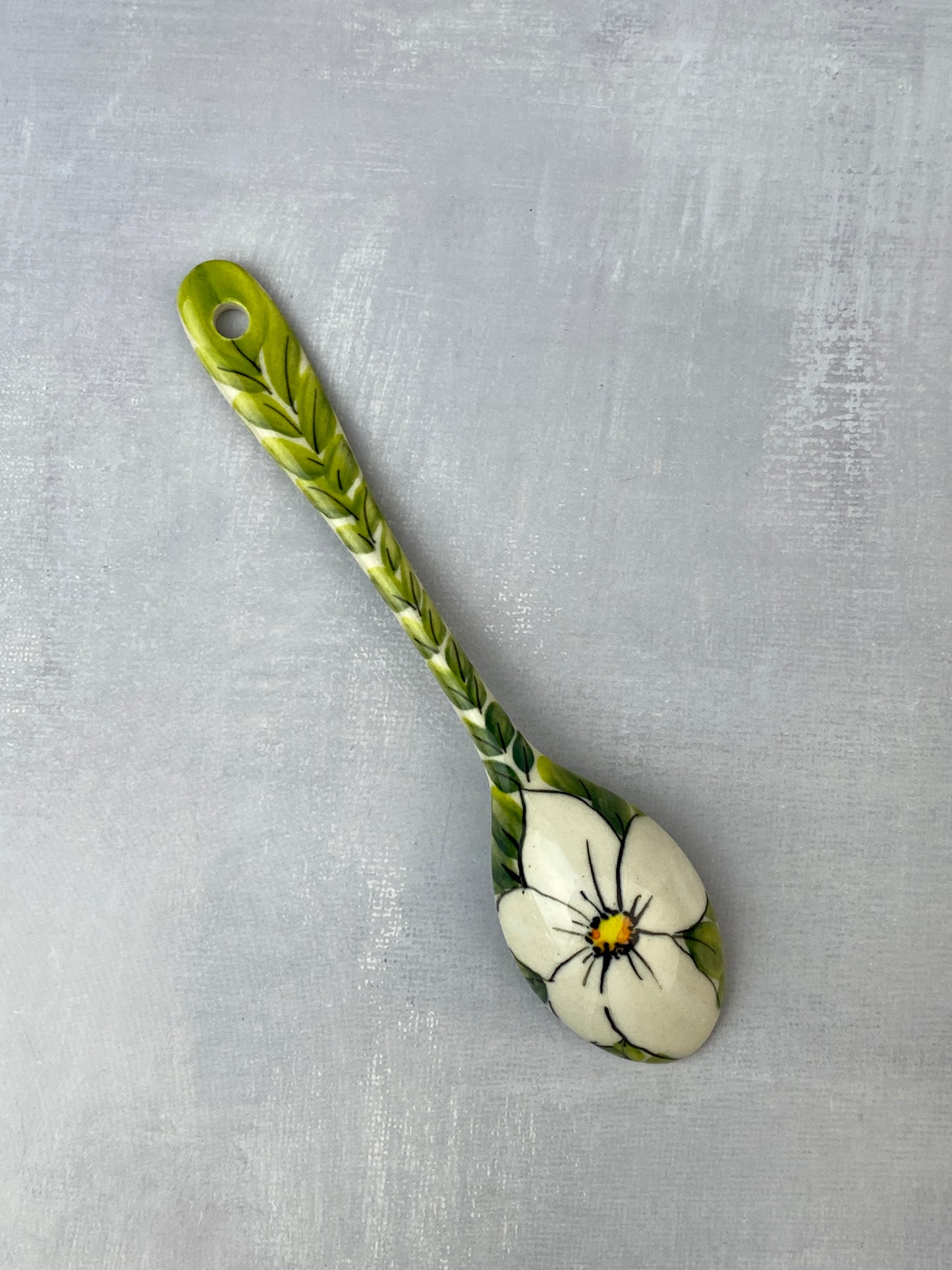 Moja Spoon - White Flower