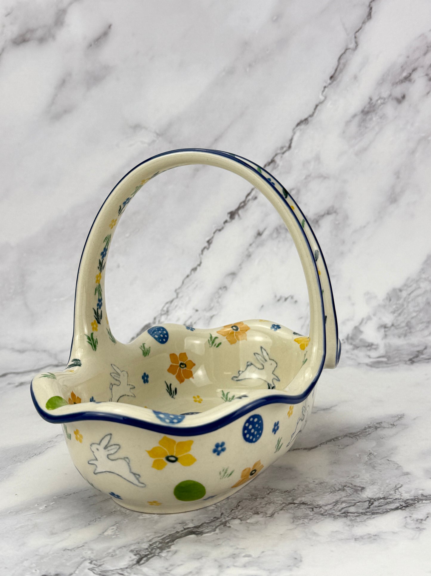 Basket with Handle - Shape A21 - Pattern 3348