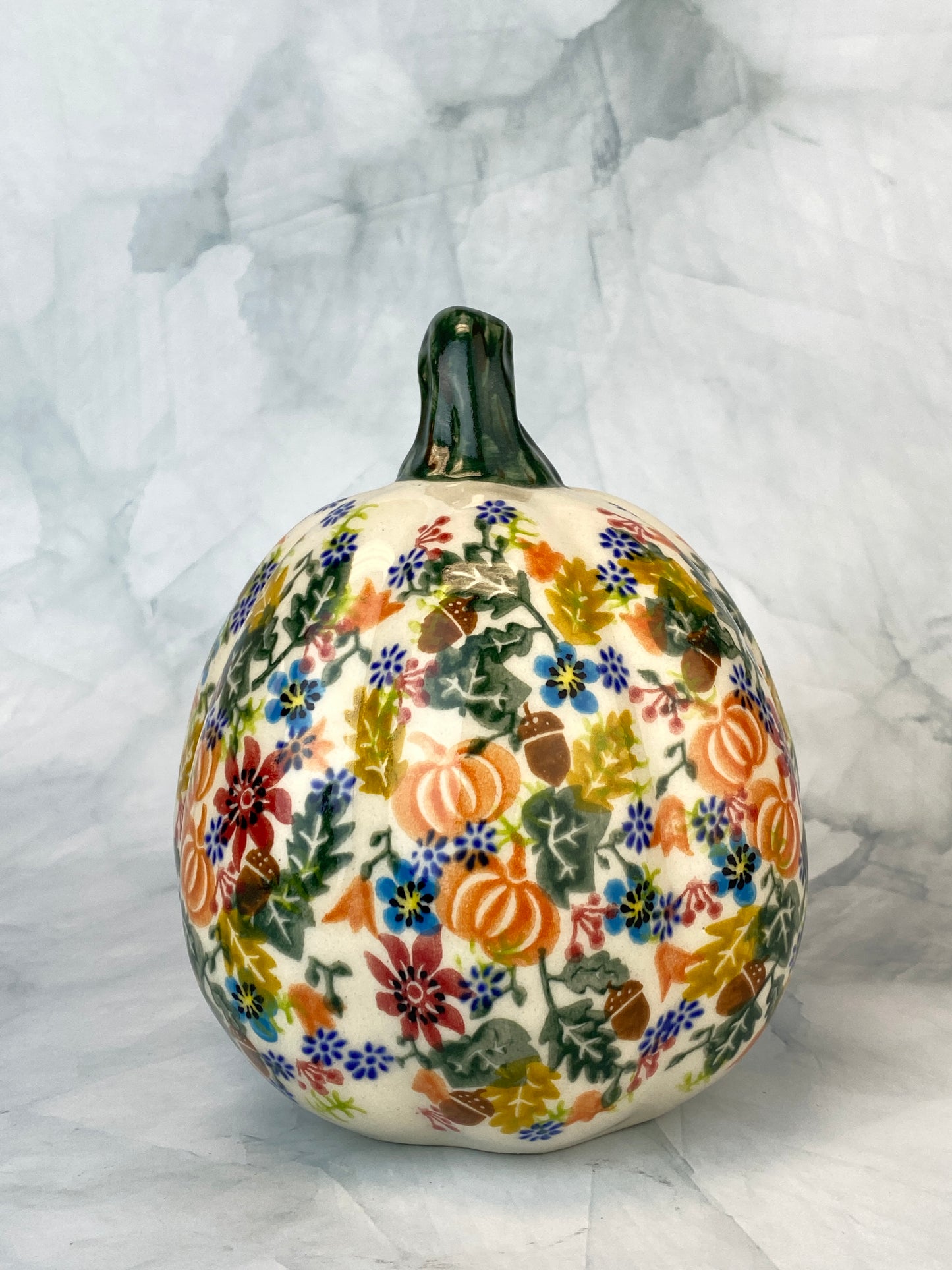 Vena Gourd - Floral Pumpkin Patch