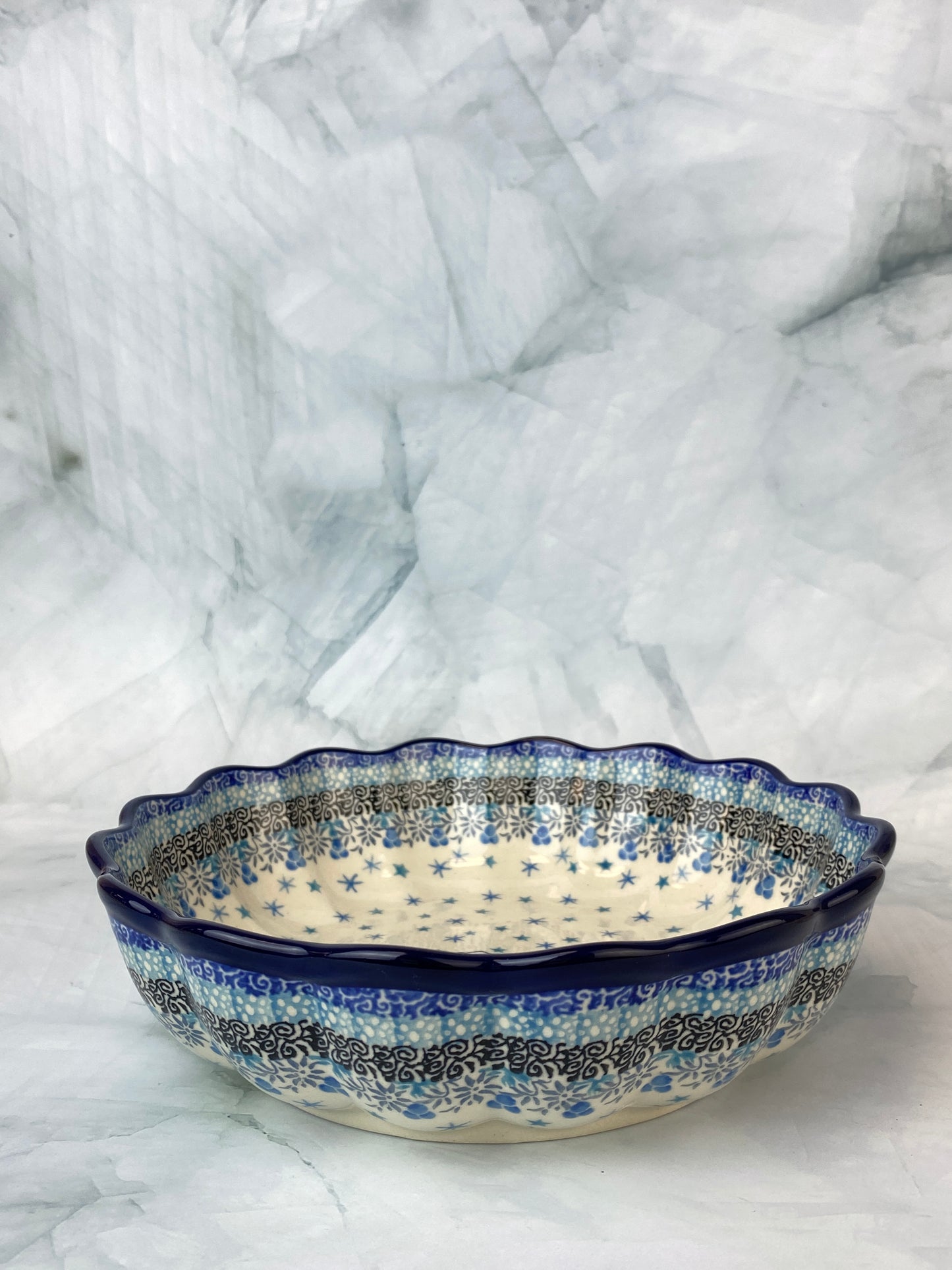 Unikat Scalloped Bowl - Shape 974 - Pattern U5045