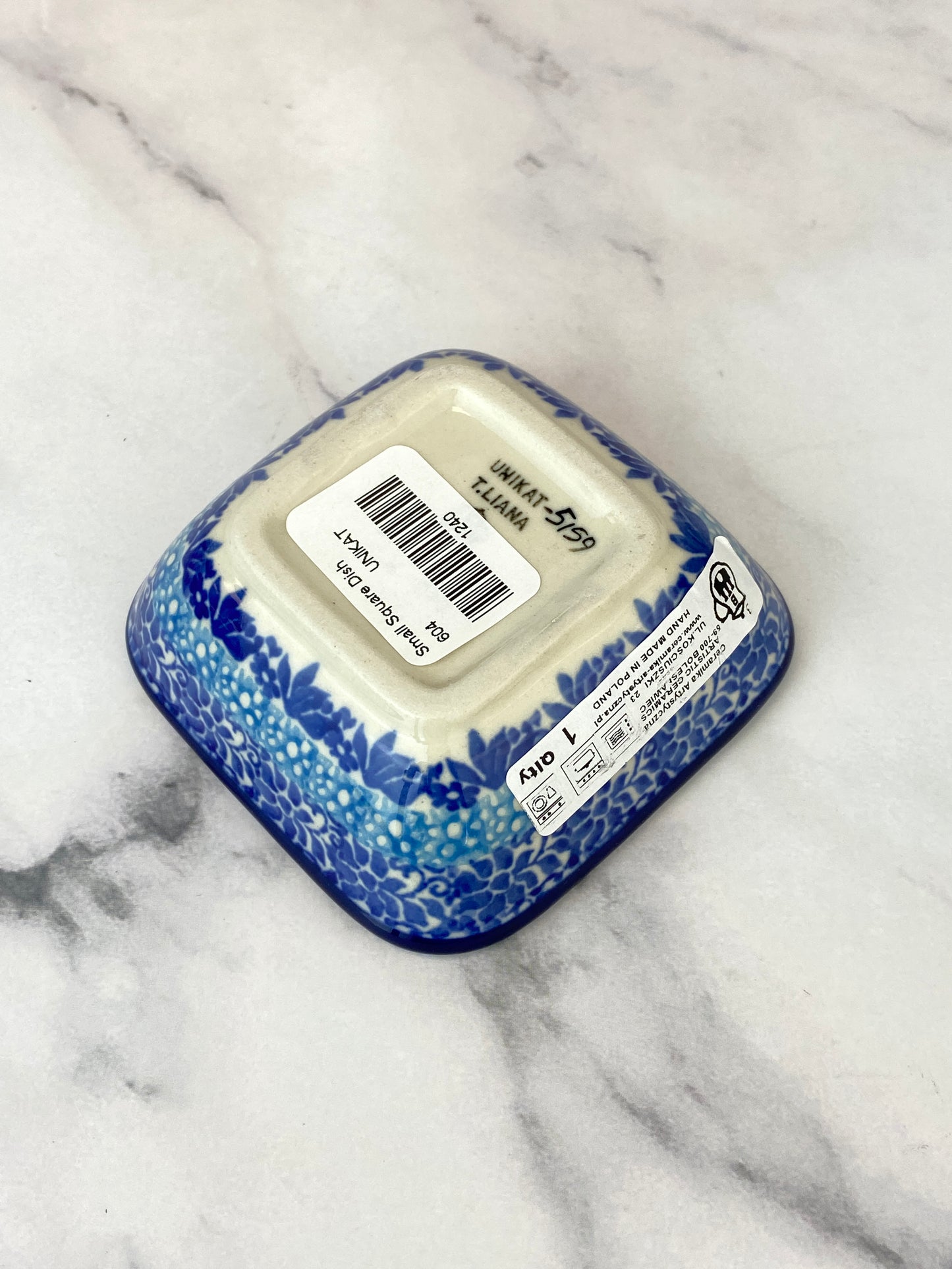 Small Unikat Dip Bowl - Shape 604 - Pattern U5159