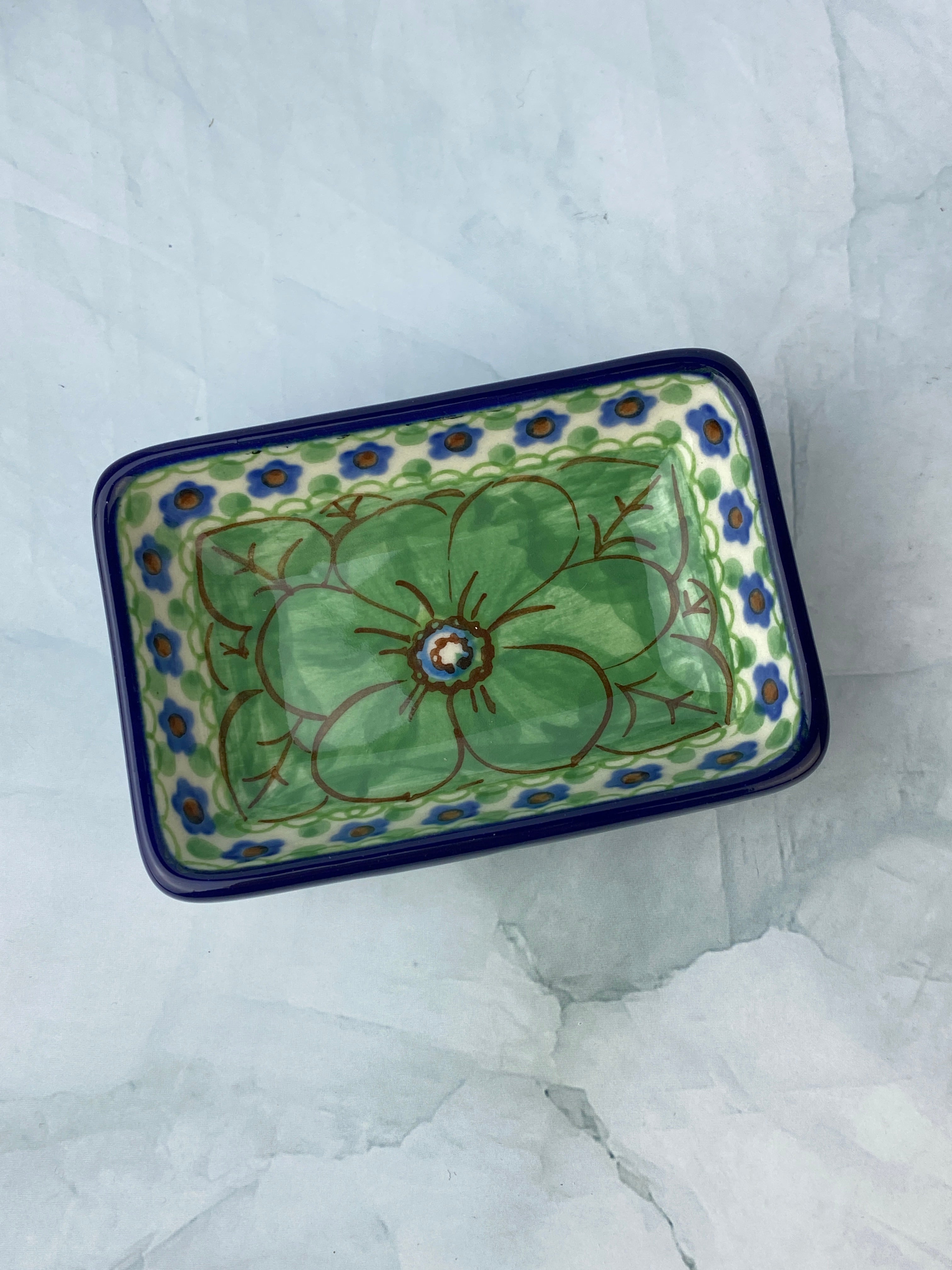 Unikat Rectangular Dish - Shape C20 - Pattern U408D – Polish Pottery ...