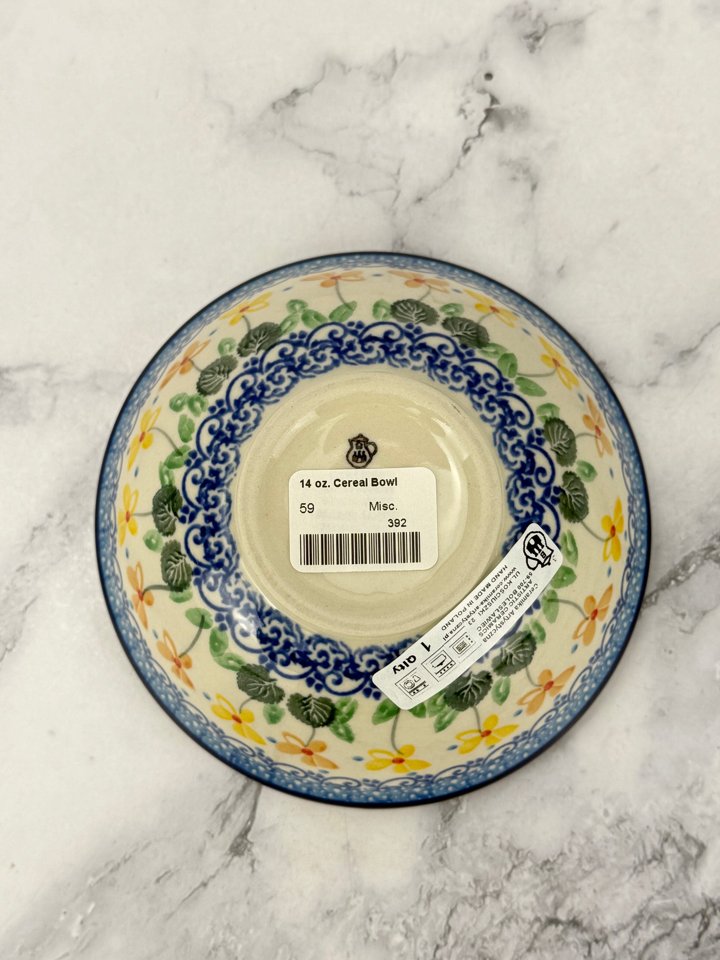 Small Cereal Bowl - Shape 59 - Pattern 2753