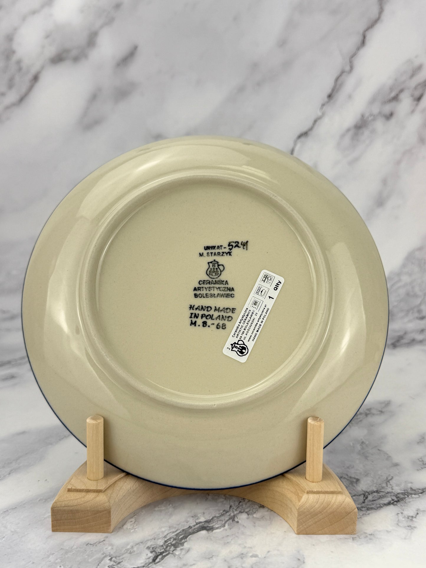 8" Unikat Dessert Plate - Shape 86 - Pattern U5241