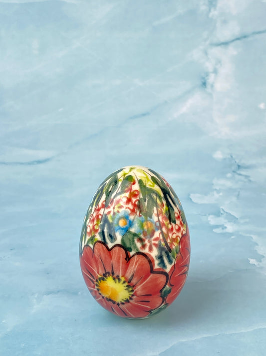 Vena Large Ceramic Easter Egg - Shape V037 - Pattern A518
