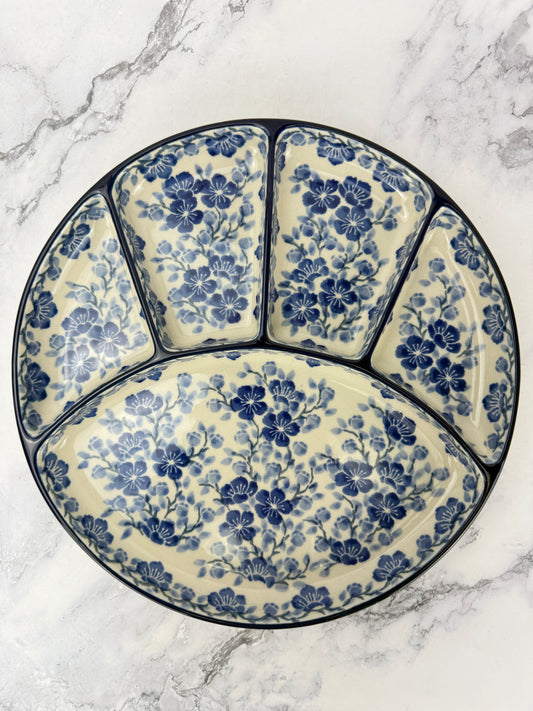 Large Divided Dish - Shape 498 - Pattern 3428
