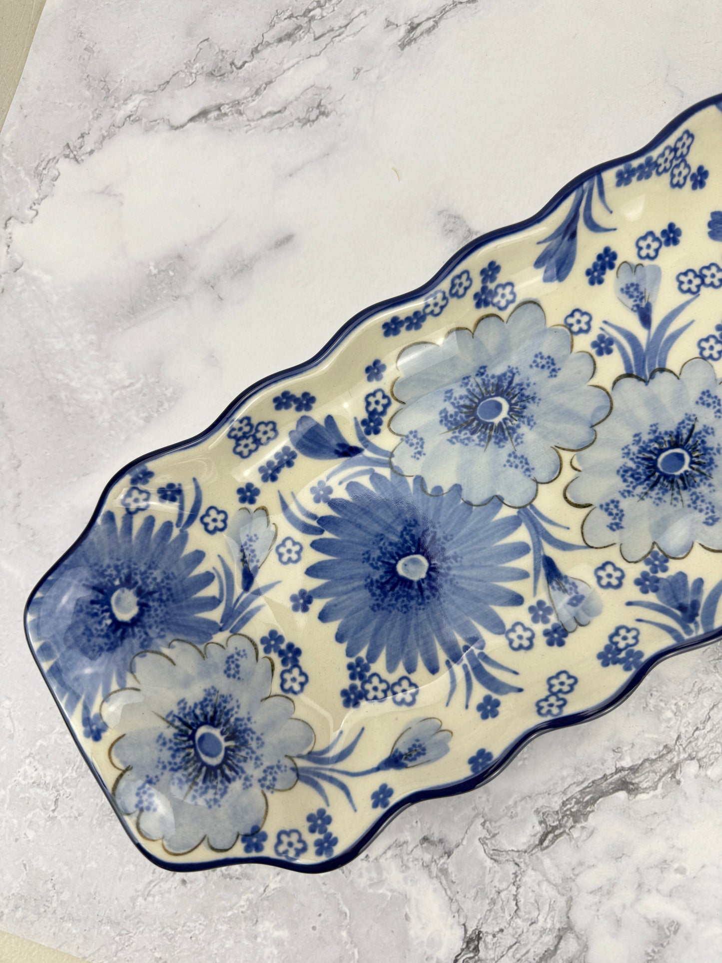 Long Unikat Bread Tray - Shape A44 - Pattern U5176