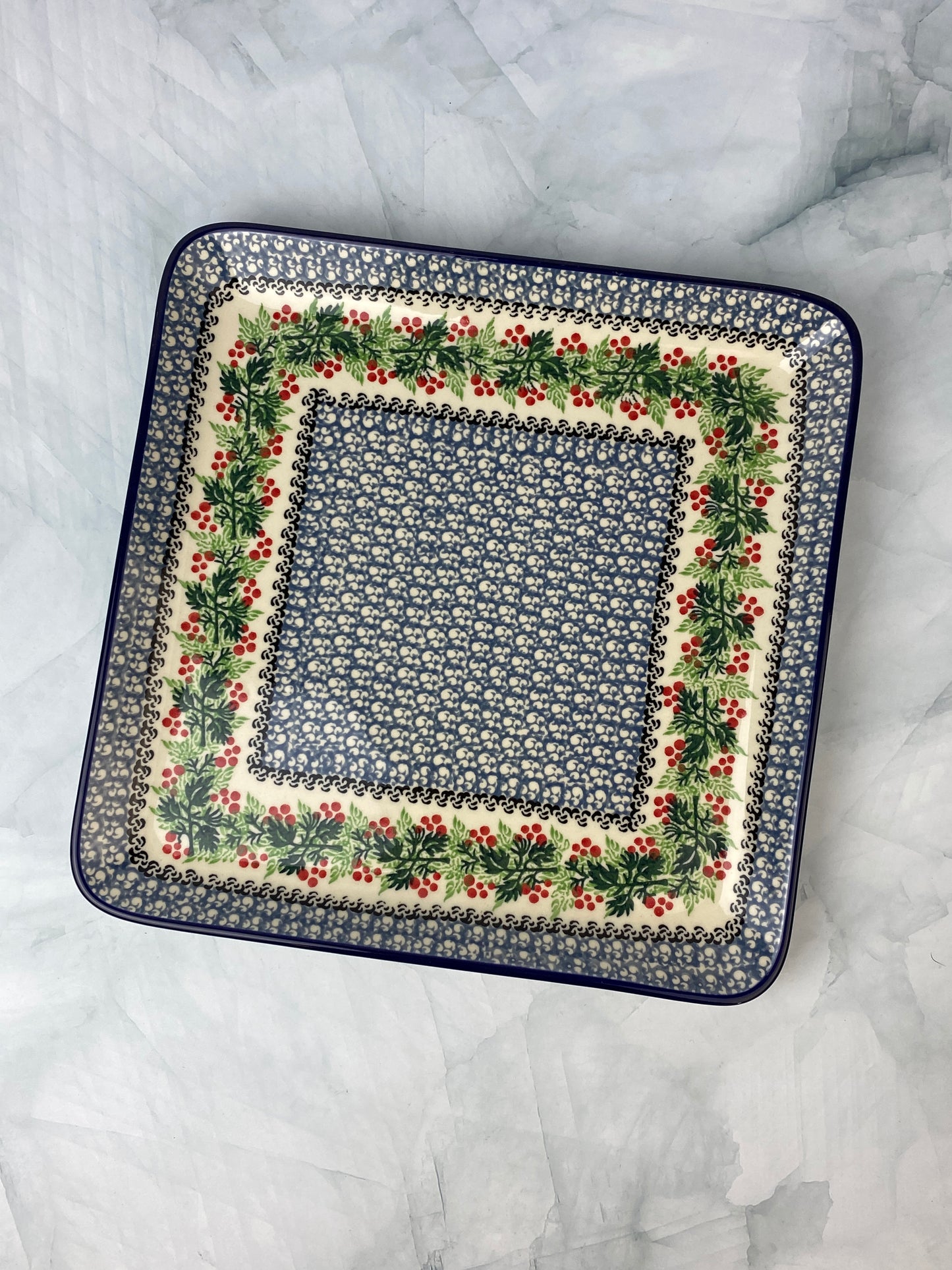 Square Unikat Platter - Shape 583 - Pattern 1734