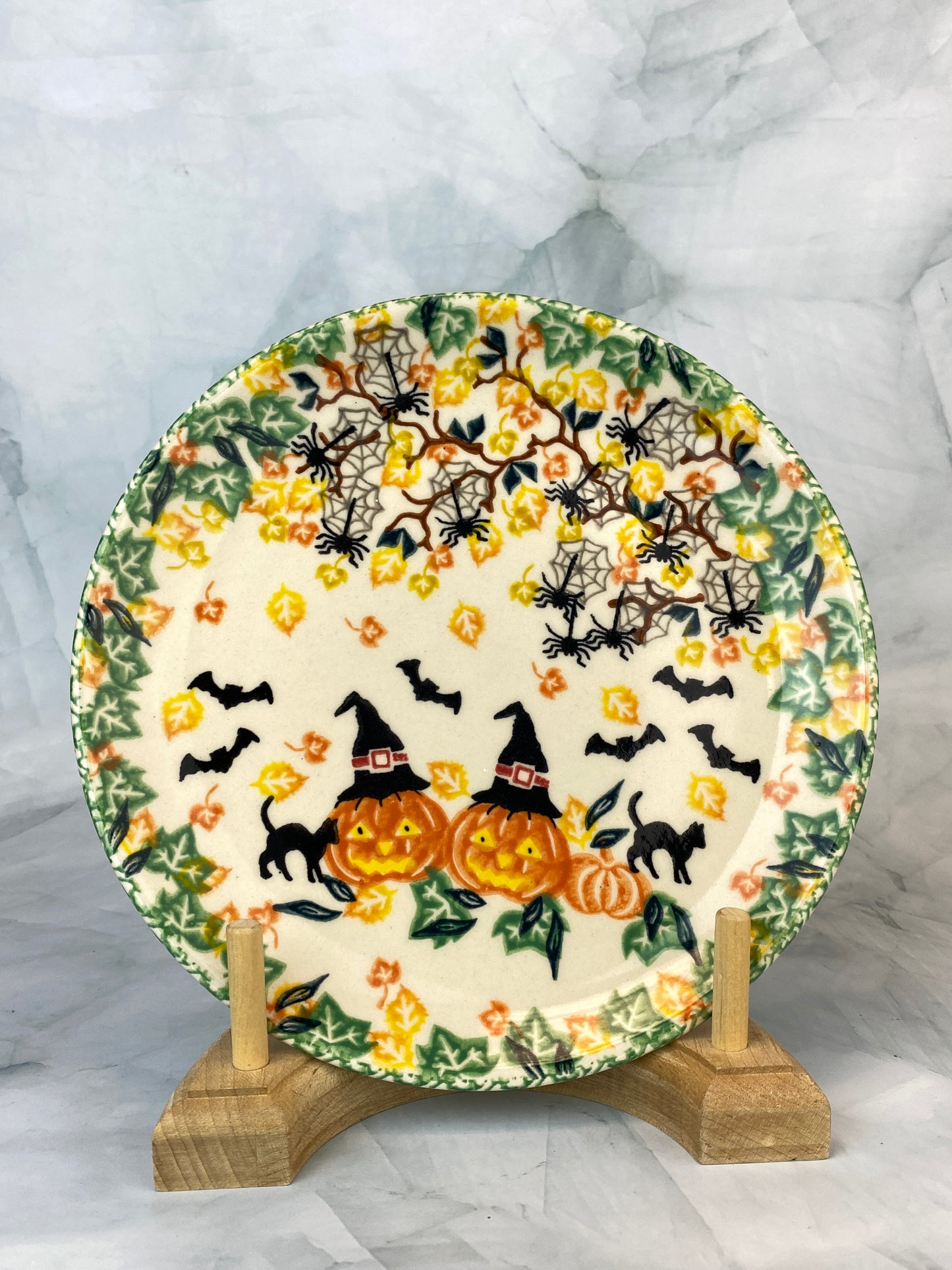 Vena Unikat Dessert Plate - V132-350 - Happy Halloween