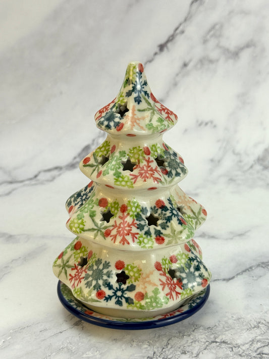 Small 6" Unikat Christmas Tree - Shape 512 - Pattern U5038