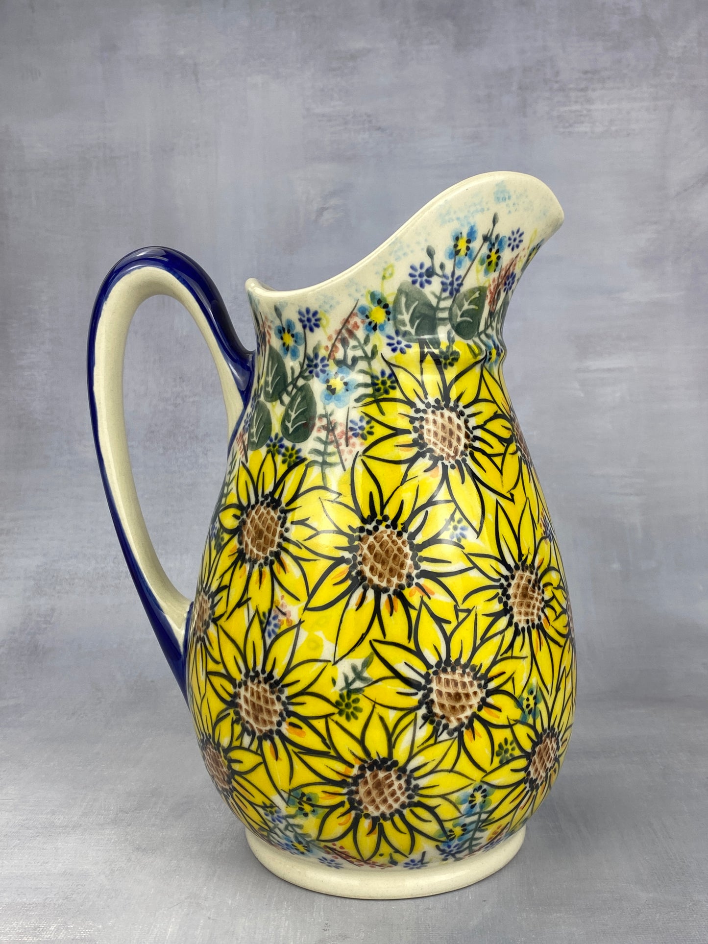 7 Cup Unikat Pitcher - Shape V028 - Sunflower