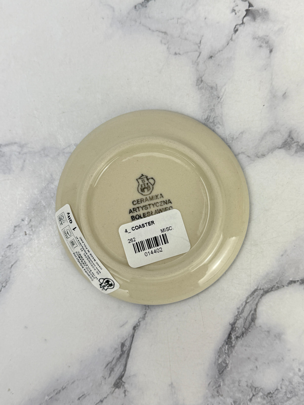 4” Coaster - Shape 262 - Pattern 2256