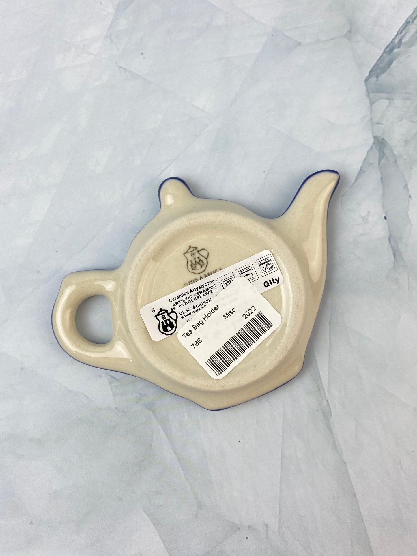 Tea Bag Holder - Shape 766 - Pattern 340