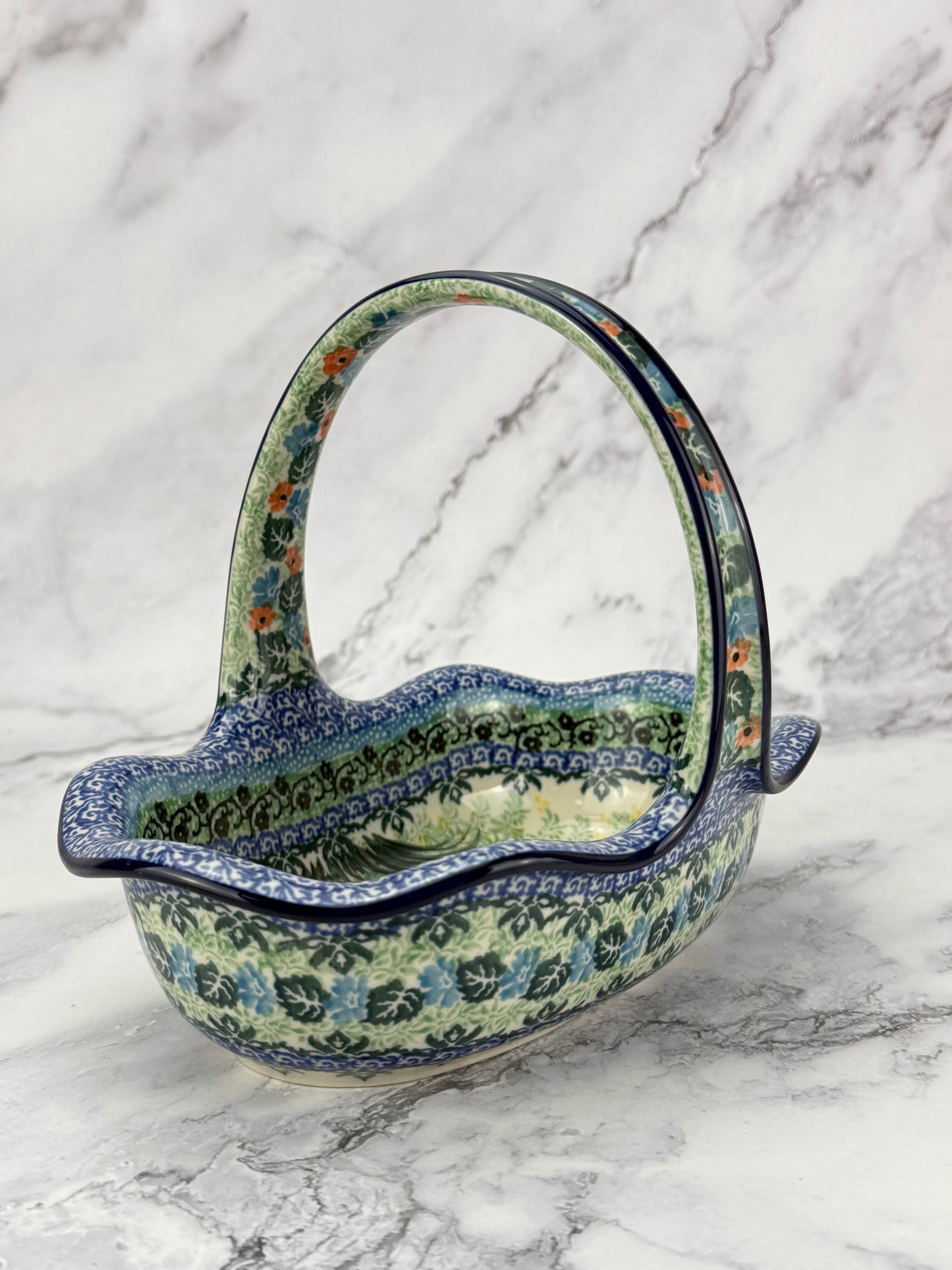 Unikat Basket with Handle - Shape A21 - Pattern U4553