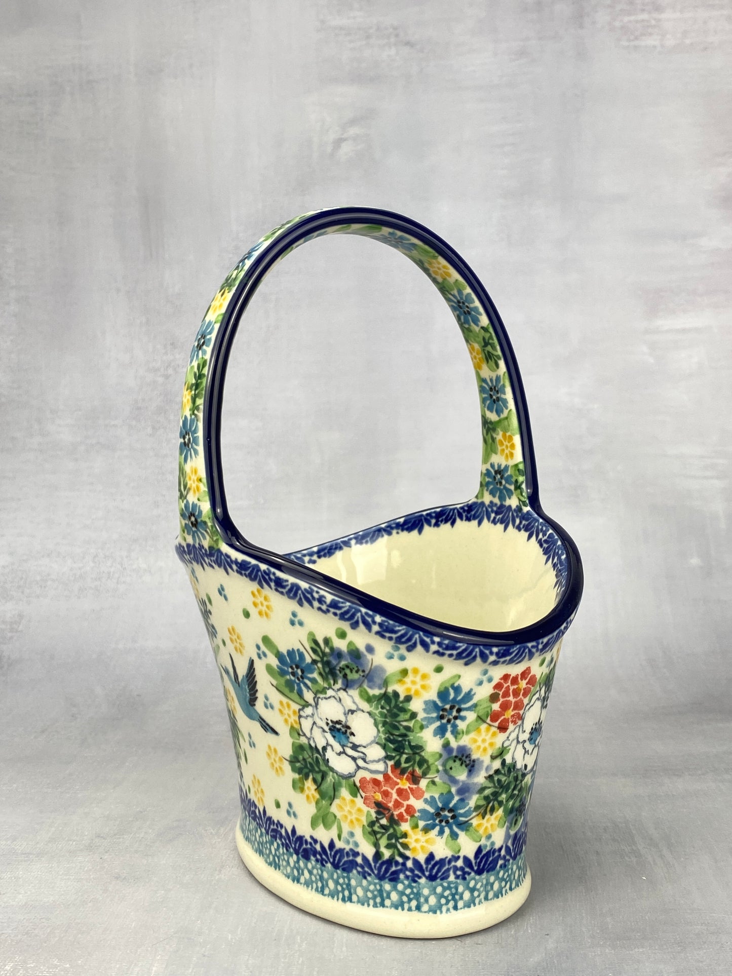 Unikat Basket with Handle - Shape A30 - Pattern U5155