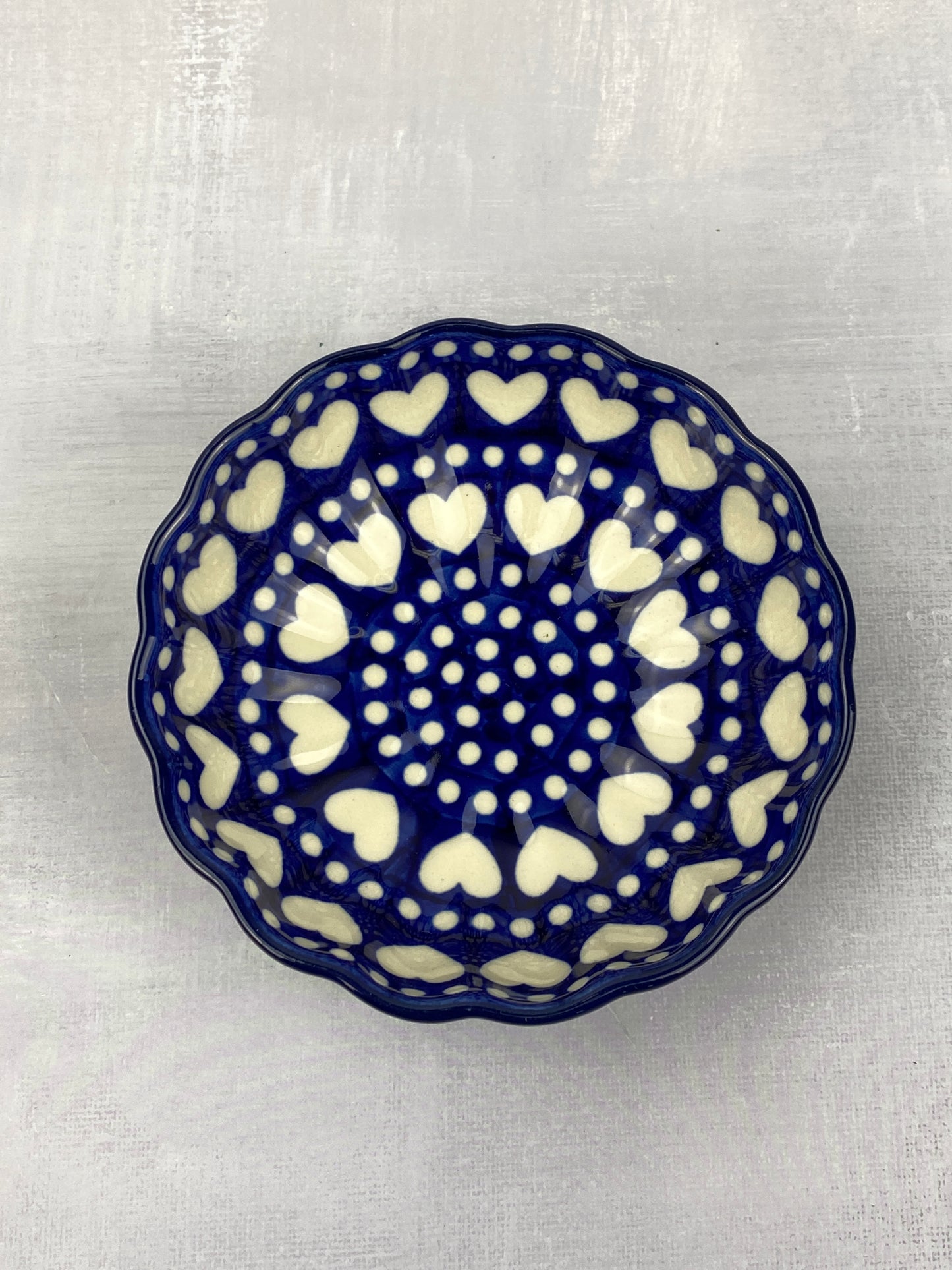 4.5" Scalloped Bowl - Shape 23 - Pattern 375E